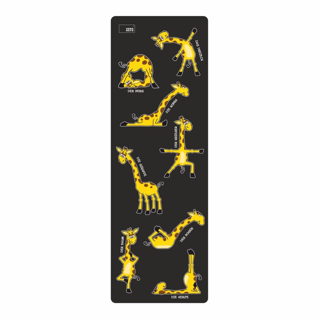 YogamatteYoga giraffaGröße 180 x 61 cm