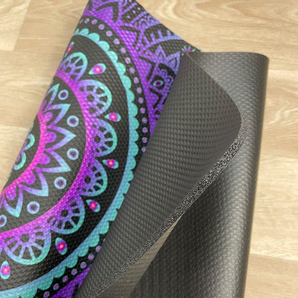 yogamatte mandala violet 4