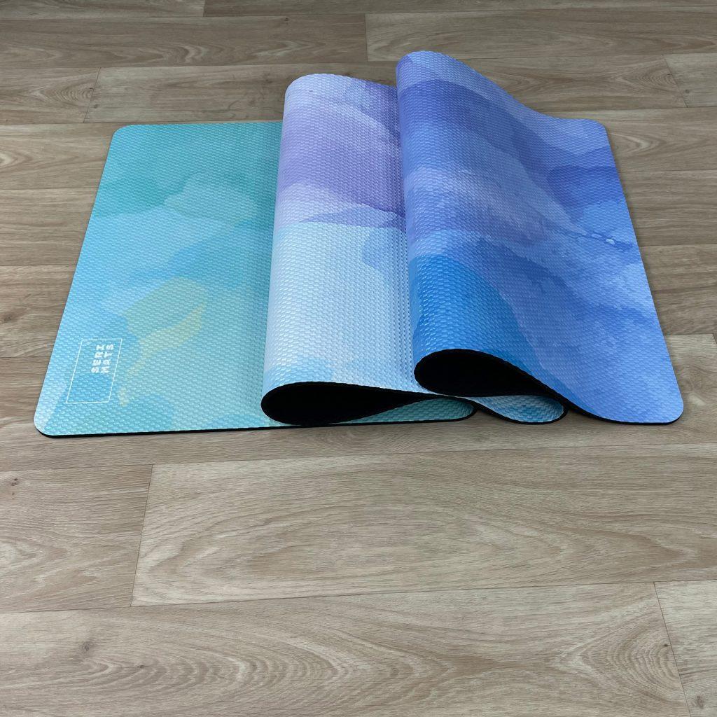 yogamatte watercolors turquoise 2
