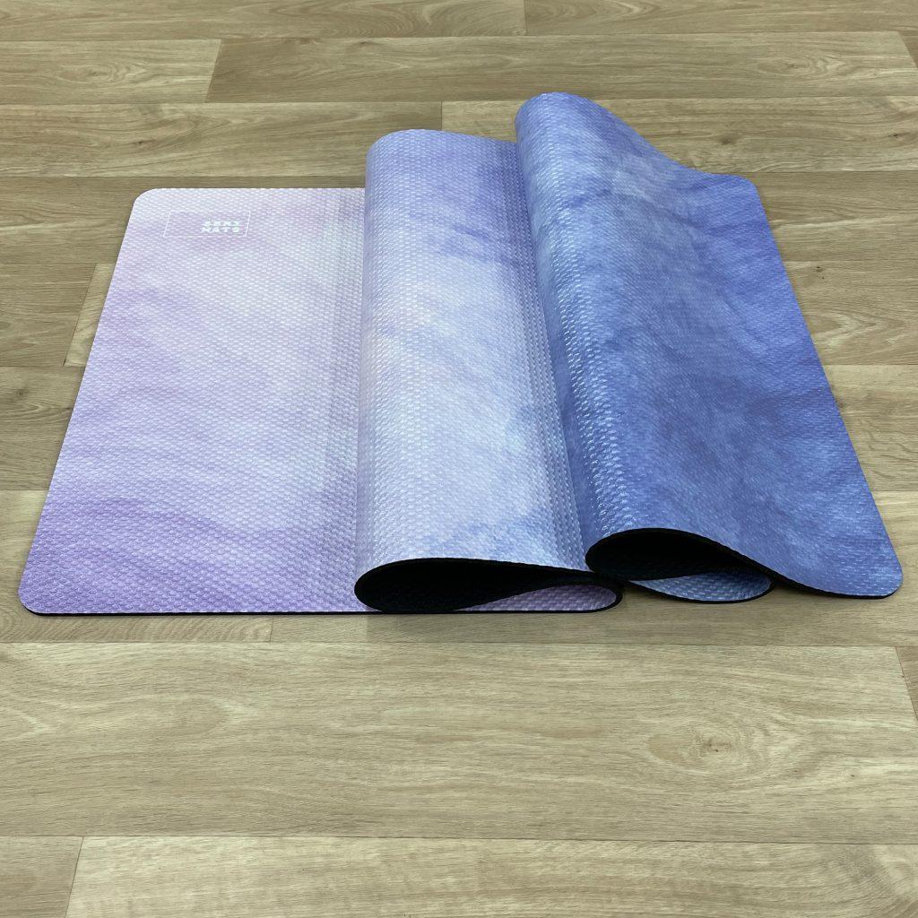 yogamatte watercolors lilac 2