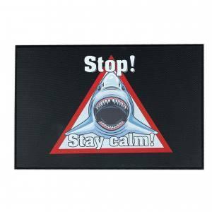 bodenmatte stop stay calm 0