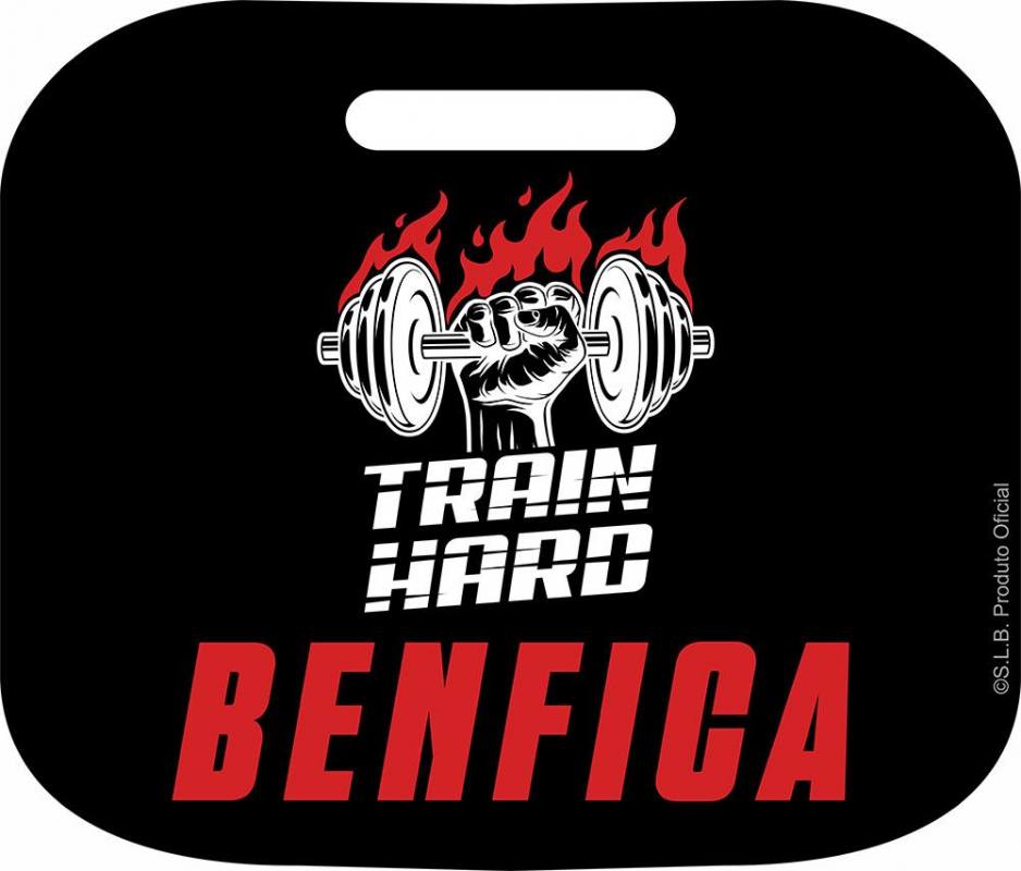 Benfica Train Hard-Sitzkissen quer